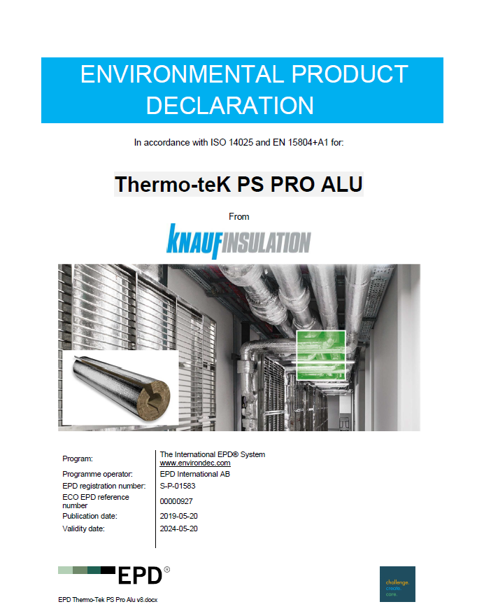 EPD Thermo-teK PS Pro ALU